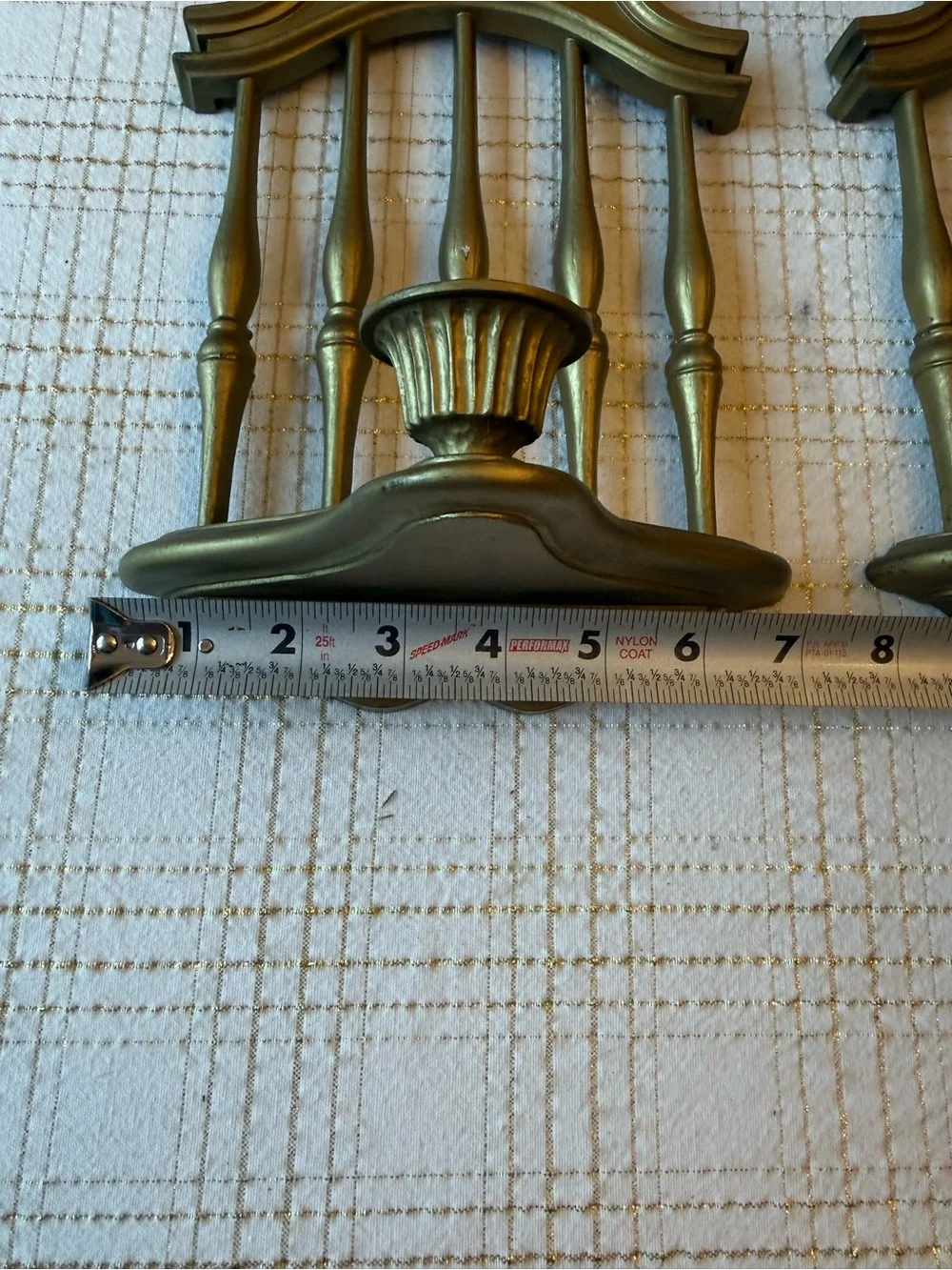 2 vintage Homeco wall sconces